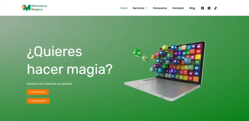 Creación de paginas webs